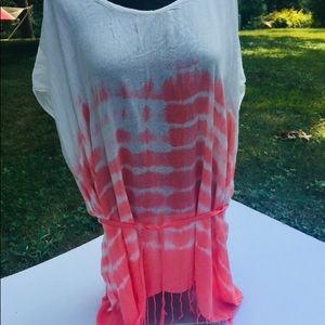 Women’s tie dye Swim Tunic Dress Coverup